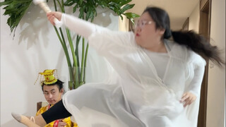 看，当我的男人他多有福气！我天天让他在家当大王！#跳舞 #古典舞#霸王别姬