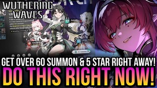 Wuthering Waves - How To Get Guarantee 5 Star Right Away!