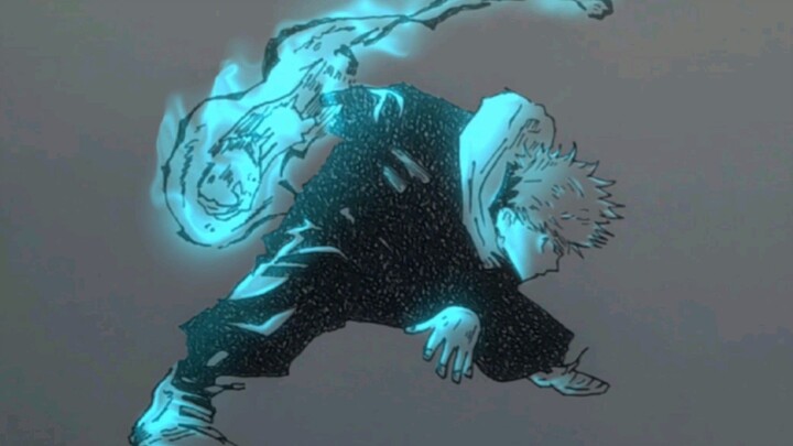 Speed Drawing Glow Art Black Flash Itadori Yuji 🔥