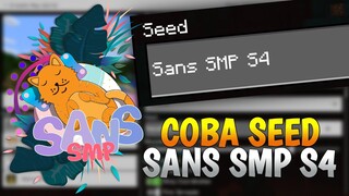 NYOBA SEED "Sans SMP S4" DI MCPE !!! Kaya ada yang aneh...