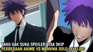 Perbedaan Anime Dan Manhwa Solo Leveling Yang Gak Kalian Tau 😱