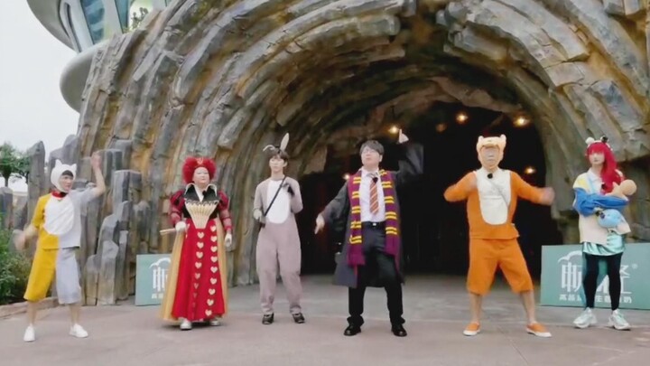 [Zhou Shen] Behind-the-scenes footage from “Youth Travel Diary 2”: The Spring Outing Family dances t