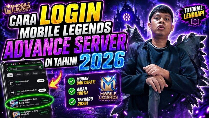 Cara Login Mobile Legends Advance Server di tahun 2026