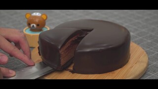 Chocolate CheeseCake [Without Gelatin, No Bake] by Nino's Home