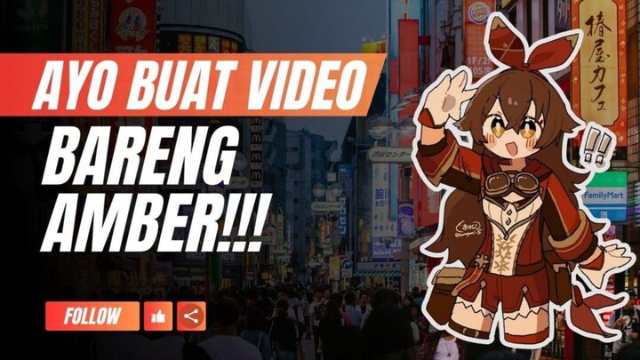 ayo buat video bareng amberr!!! lesgooooo 🏃🏃🏃