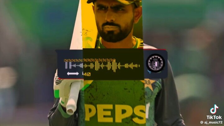 #pakistani cricketer baber azam funny ai song