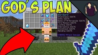 How to be a GOD in Minecraft Pe | God Weapons & Armor