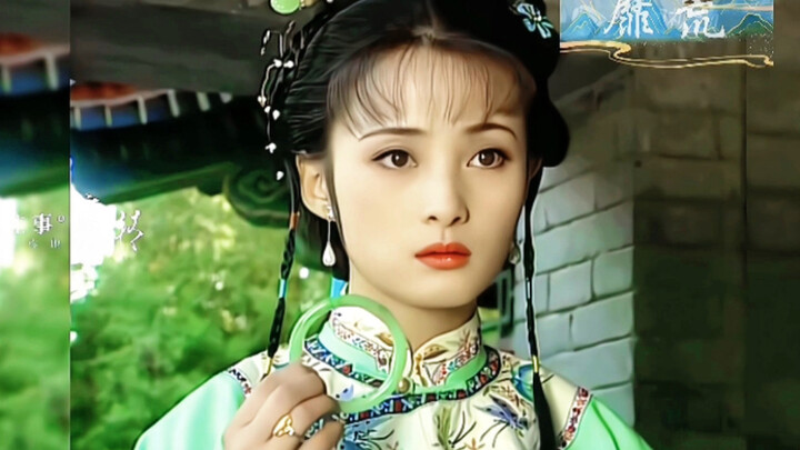 不愧是“大陆第一美人”，与艺名“水灵”太贴切了，难怪胖橘迷她