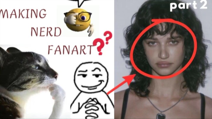 finally gambar cwe nerd 👓 #2