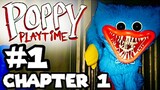 Poppy Playtime - Part 1 - Chapter 1 Full Walkthrough