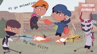 animation free fire - ketemu @yuanimation dirank auto by wan - animasi free fire terbaru