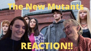 "The New Mutants" REACTION!! An Unexpected Horror Movie...