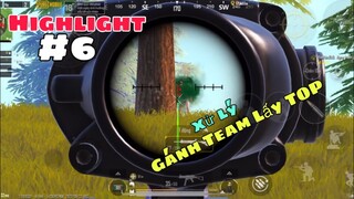 PUBG Mobile | Highlight #6 - Những Pha Xử Lý Hay - Gánh Team Về TOP 1 Của NhâmHNTV