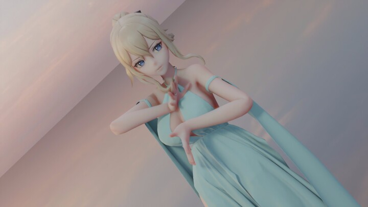 Life is not easy, the leader sells his skills [Genshin Impact MMD]