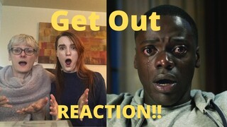 "Get Out" REACTION!! Mom and Me are such scaredy-cats...