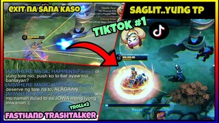 Doing tiktok "SANDALI YUNG TP!" 🤣 | TROLL, SUPER FASTHAND TRASHTALKER 1 SEC = 3 TRASHTALK | MLBB