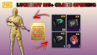 PUBG KR 105+ Crate Opening | Best Lucky Ever Opening in Pubg Mobile Korea