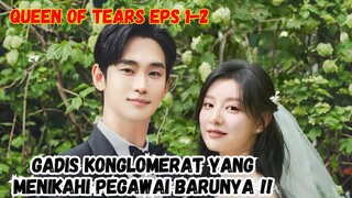 DRAKOR QUEEN OF TEARS EP 1-2! AKANKAH MEREKA BISA MENGATASI KRISIS PERNIKAHAN MEREKA??  #dramakorea