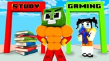 Monster School : Baby Zombie x Squid Game Doll Study Run Challenge - Minecraft Animation