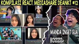 KOMPILASI REACT MEDIASHARE DEANKT #13 - ABIS VC AMANDA JKT48