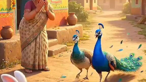 Nani teri 🦚 ko chor legaye 👀🥳😱