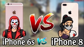 iPhone 6s Plus VS IPhone 8 Plus 📲 Free Fire 🔥 ☘️