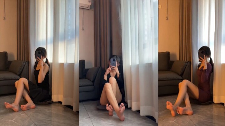 Cewek cantik berpaha panjang dan bertubuh aduhai kayak gini, kalau jadi pacar kamu pasti bahagia ban