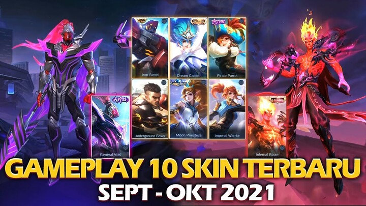 VALIR LEGEND SKIN GAMEPLAY,GAMEPLAY SKIN ALPHA VILLAIN DAN GAMEPLAY 10 SKIN TERBARU BAKAL RILIS