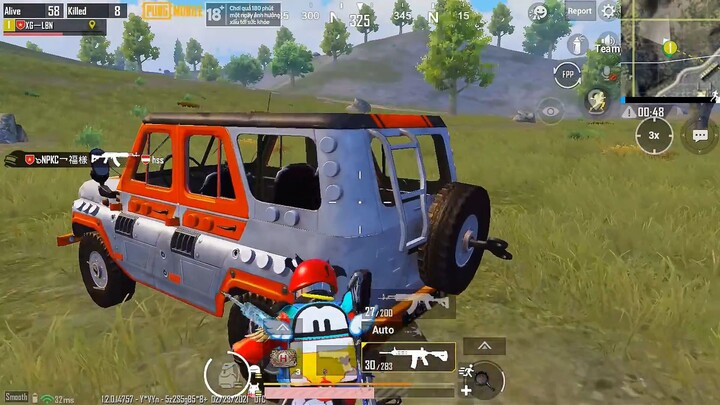 PUBG Mobile - Đỉnh Cao Thông Chốt Khiến Địch Bỏ Chạy _)) _ M249 Cũng Chịu Tình Huống Này