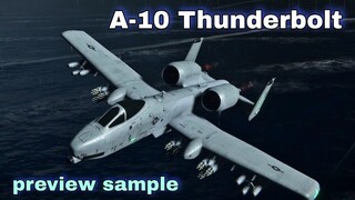 Modern Warships: A-10 THUNDERBOLT preview sample gameplay.