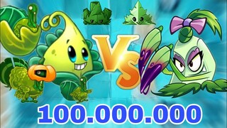 Pokra vs Turkey pult: Điểm số kỷ lục 100 triệu - plants vs zombies 2 - chiến thuật pvz2 - MK kids