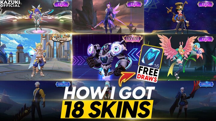 HOW I GOT 18 SKINS FROM PHASE 1 OF THE ASPIRANTS RESALE EVEN