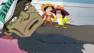 One Piece, Luffy and Ace join forces
