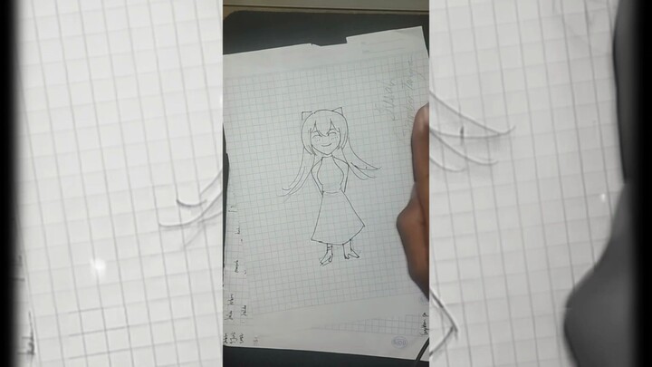 Nge-gambar Anime Ala Anak SD Kelas 5 by AFunD | Speed Drawing | Genshin Impact