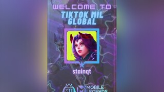 I’m now a Tiktok MIL Creator!    MILGlobal MILTiktok MILCreator MobileLegends