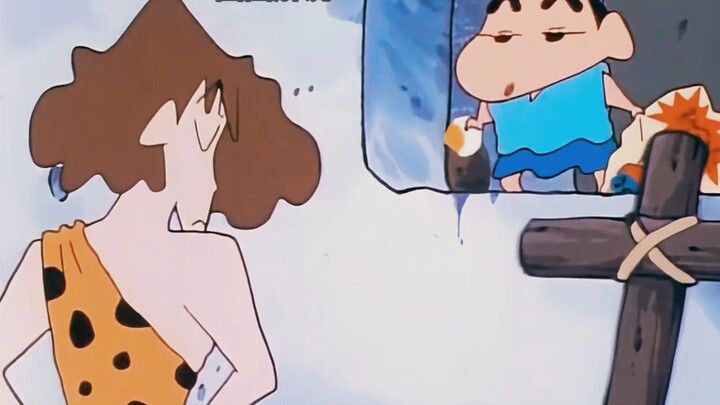 Nobita’s Family Life in the Primordial Era from Crayon Shin-chan.