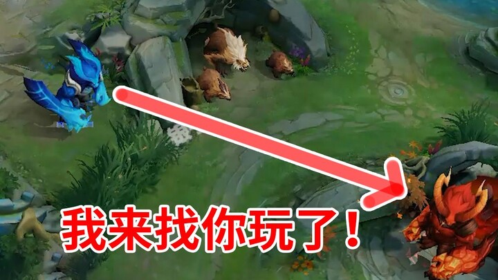 “Miệng mạnh đồng” Chung Quỳ: Tiểu Lam, sau này cậu ở cạnh nhà với Tiểu Hồng nhé! Phe địch: BUFF lam 