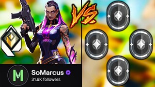 Valorant: #1 Reyna in HISTORY VS 4 Iron Players! - Who Wins? [Ft. SoMarcus]