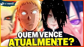 NARUTO [Sem Kurama] VS SASUKE [Sem Rinnegan] QUEM GANHA?