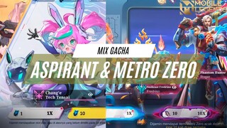 GACHA ASPIRANT + EVENT BARU METRO ZERO❗Mobile legends
