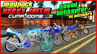 100mb !!! 😱😱MODPACK HEREX JATIM + SOUND HELIKOPTER GTA SA ANDROID TERBARU 2022 - Ringan Banget ❗❗❗