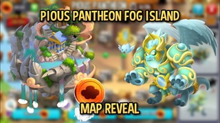 New Event: Brightest (Pious Pantheon) Fog Island Map Reveal | Dragon City 2022