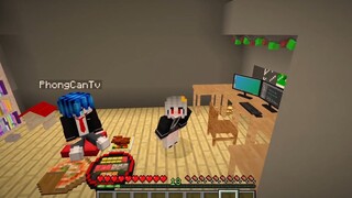 Sammy Và Phong Cận Thử Thách 24H SINH TỒN CẶP ĐÔI Dưới ĐỊA NGỤC Trong Minecraft