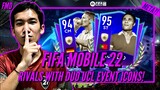 FIFA Mobile 22 Indonesia | Rivals w/ 94 Schweinsteiger, 95 Eusébio! Duo Event Icons UCL! Worth It?