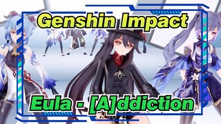 [Genshin Impact/MMD] Ganyu&Keqing&Hu Tao - The Baddest(JP Ver)