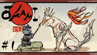 【OKAMI HD】THE WAIT ENDS NOW, WE'RE STARTING OUR PAINTING DOGGO JOURNEY!! #1【Hololive ID 2nd Gen】