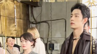 搜狐发的大明星social现场，最萌身高差，旁边是文琪，163cm