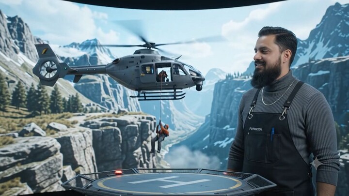 An Elite Rescue Team Hired Me to Build the World's Most Advanced Helicopter! ⚙️