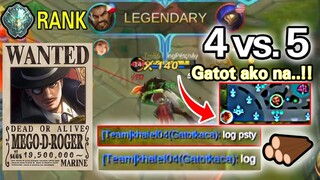 Uwi kana, Ako na! Lumakas si Roger kahit lag ang Kasama - Mobile Legends