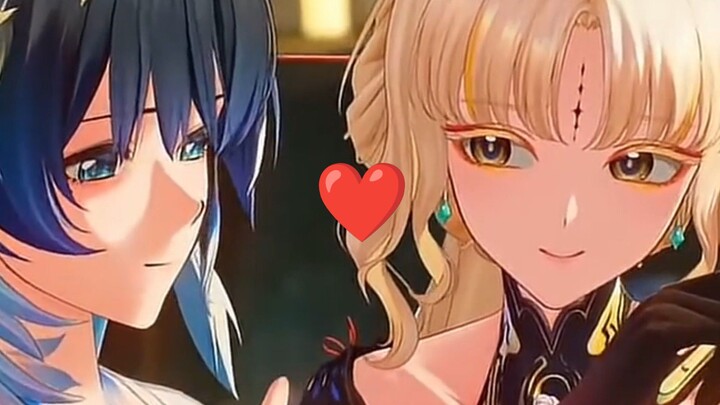 🔵Alamak👀Adem Banget Liat My Bini Akur🟡 [YangYang & SuiSui Fanart] | Wuthering Waves💙💛